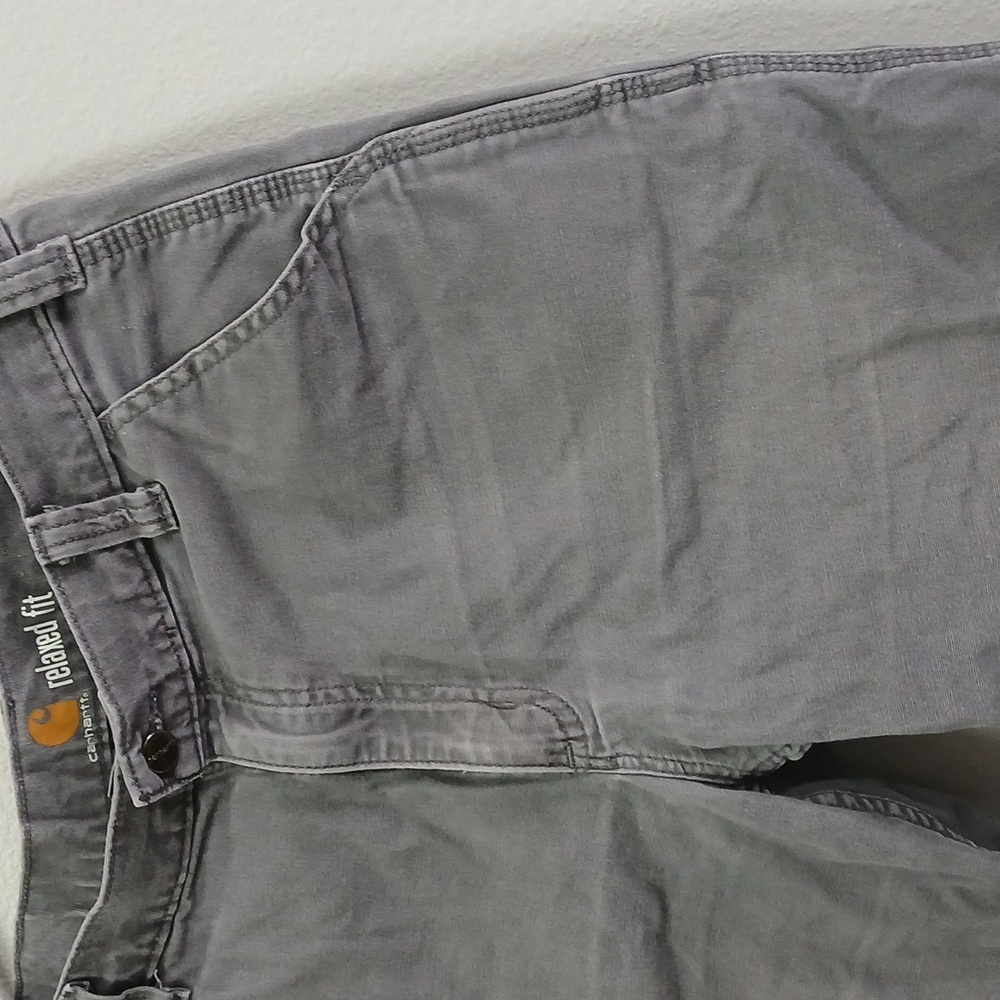 Carhartt Relaxed Fit Grey Shorts Size 34" - Picture 3 of 7